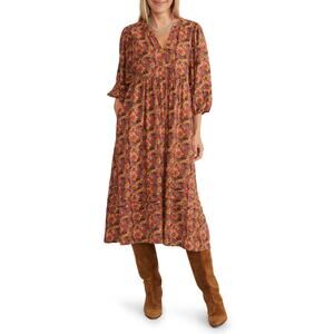 knee length dresses for ladies Annika Midi Dress – Marine Layer